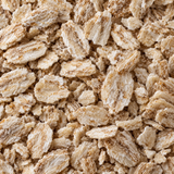 Infinity Foods Organic Barley Flakes ingredient close-up