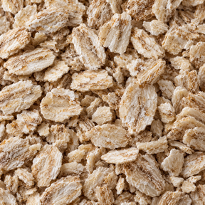 Infinity Foods Organic Barley Flakes ingredient close-up