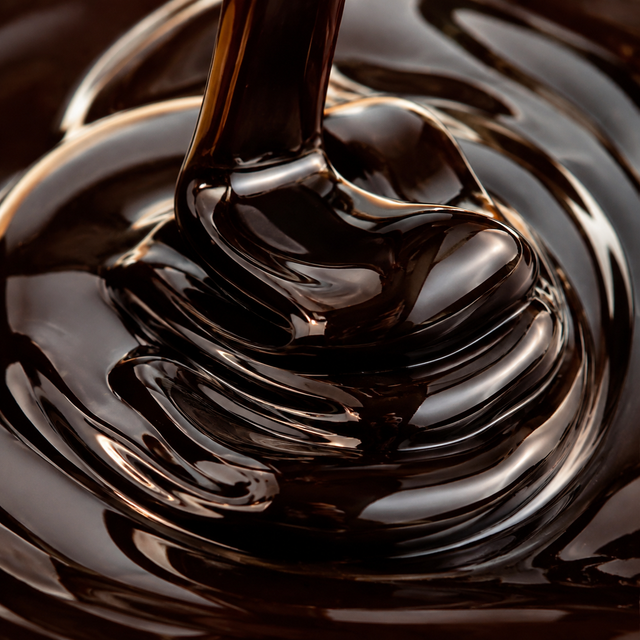 Organic balsamic glaze macro