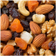 Infinity Organic Fruit & Nut Mix ingredient close-up