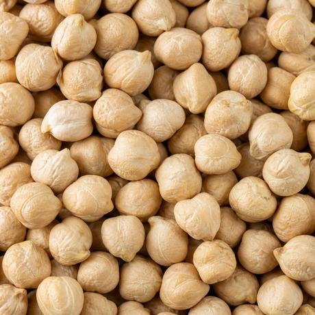 Infinity Foods Bulk Organic Chickpeas ingredient close-up