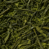 Matcha sencha tea blend macro