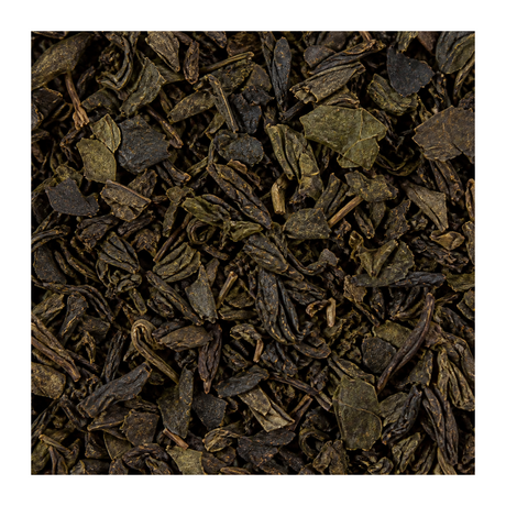 Clearspring Organic Oolong Semi-Fermented Blue Tea Bags ingredient close-up