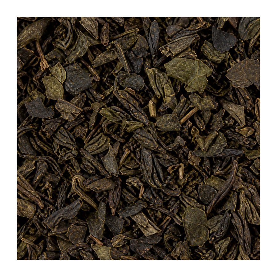 Clearspring Organic Oolong Semi-Fermented Blue Tea Bags ingredient close-up