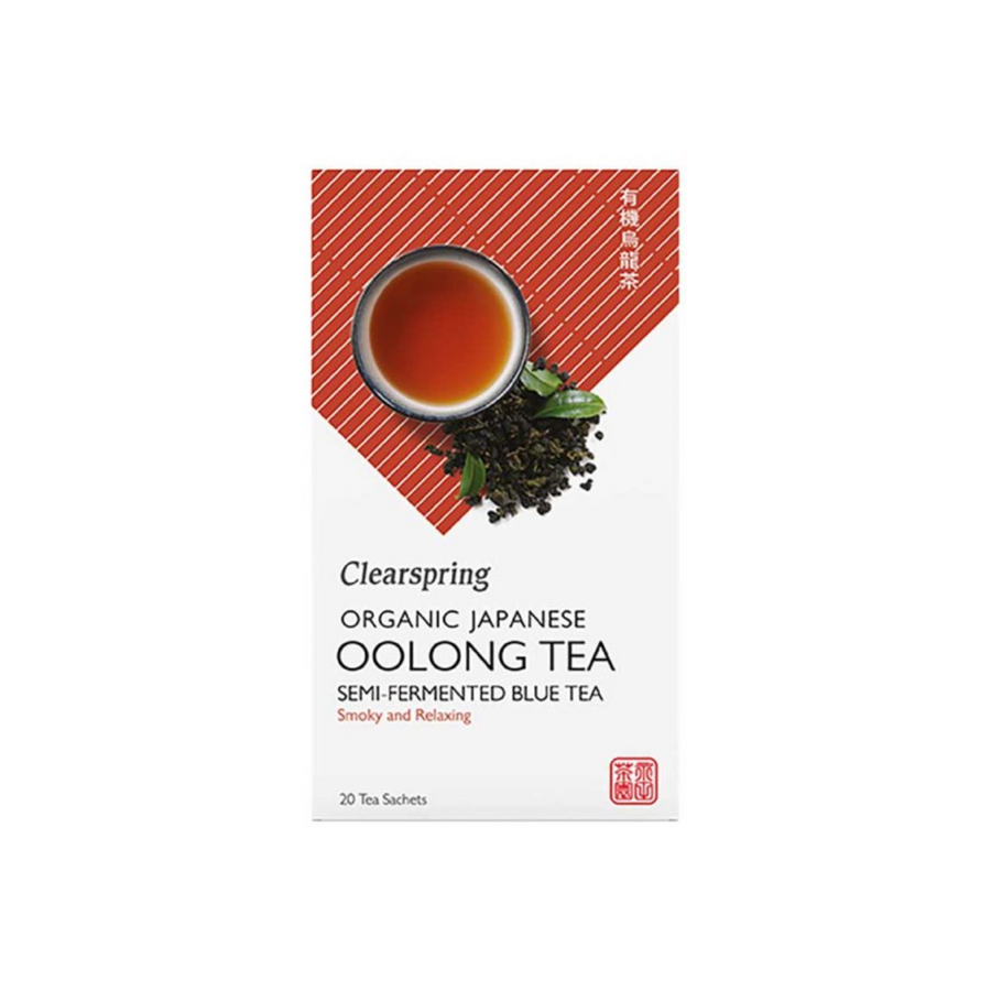 Clearspring Organic Oolong Semi-Fermented Blue Tea Bags authentic supplier pack