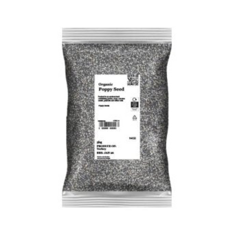Infinity Foods Bulk Organic Poppy Seeds authentic supplier pack