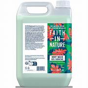 Faith in Nature Bulk Aloe Vera Body Wash 5L authentic supplier pack