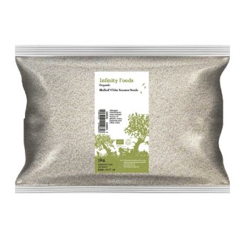Infinity Foods Bulk Organic Hulled Sesame Seeds authentic supplier pack