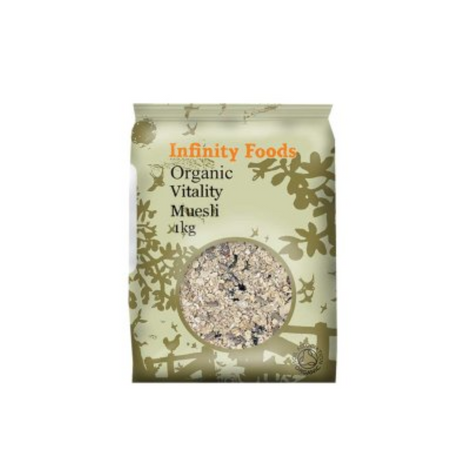 Infinity Foods Organic Vitality Muesli authentic supplier pack