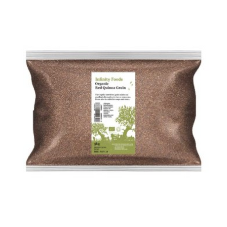 Infinity Foods Red Organic Red Quinoa Grain authentic supplier pack