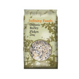 Infinity Foods Organic Barley Flakes authentic supplier pack