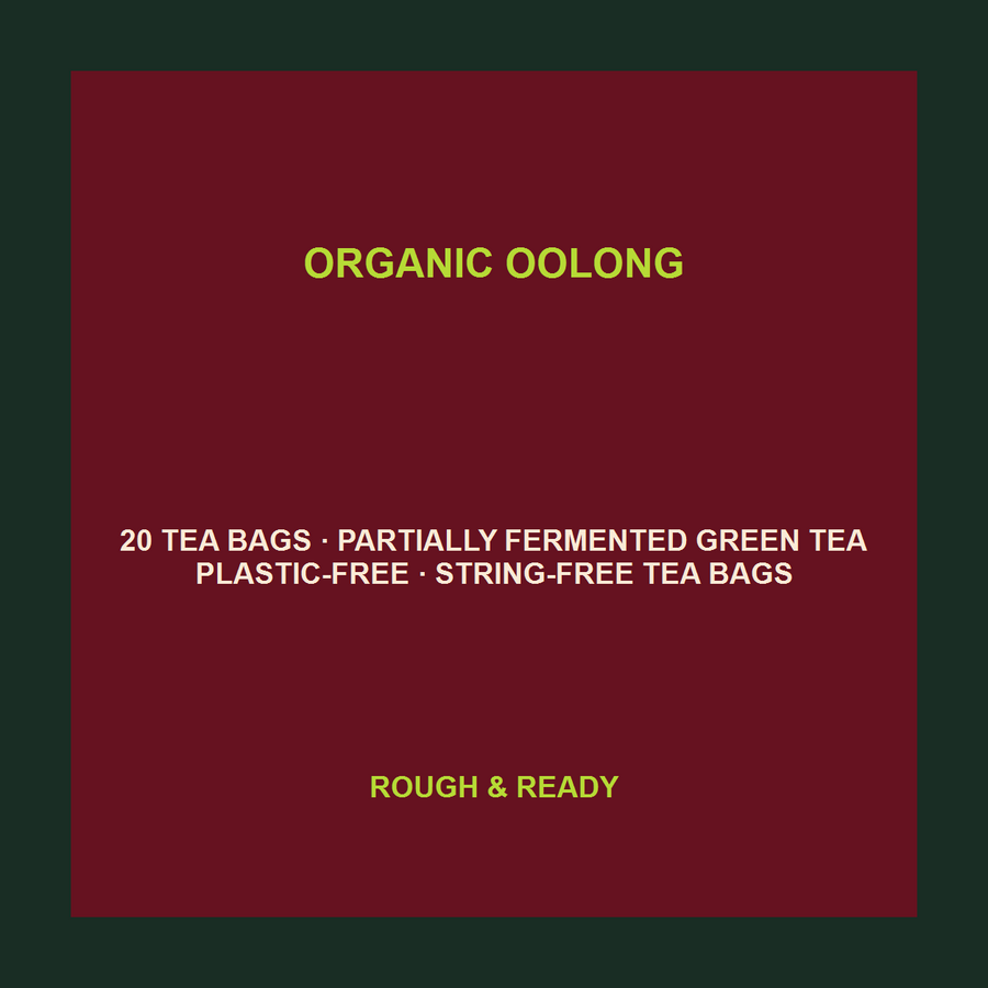 Clearspring Organic Oolong Semi-Fermented Blue Tea Bags exact product facts