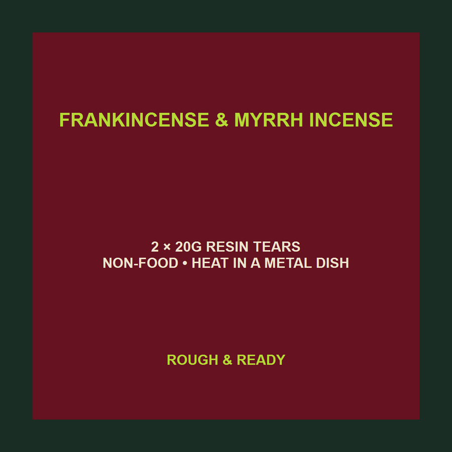 Hambleden Frankincense and Myrrh Incense exact product facts