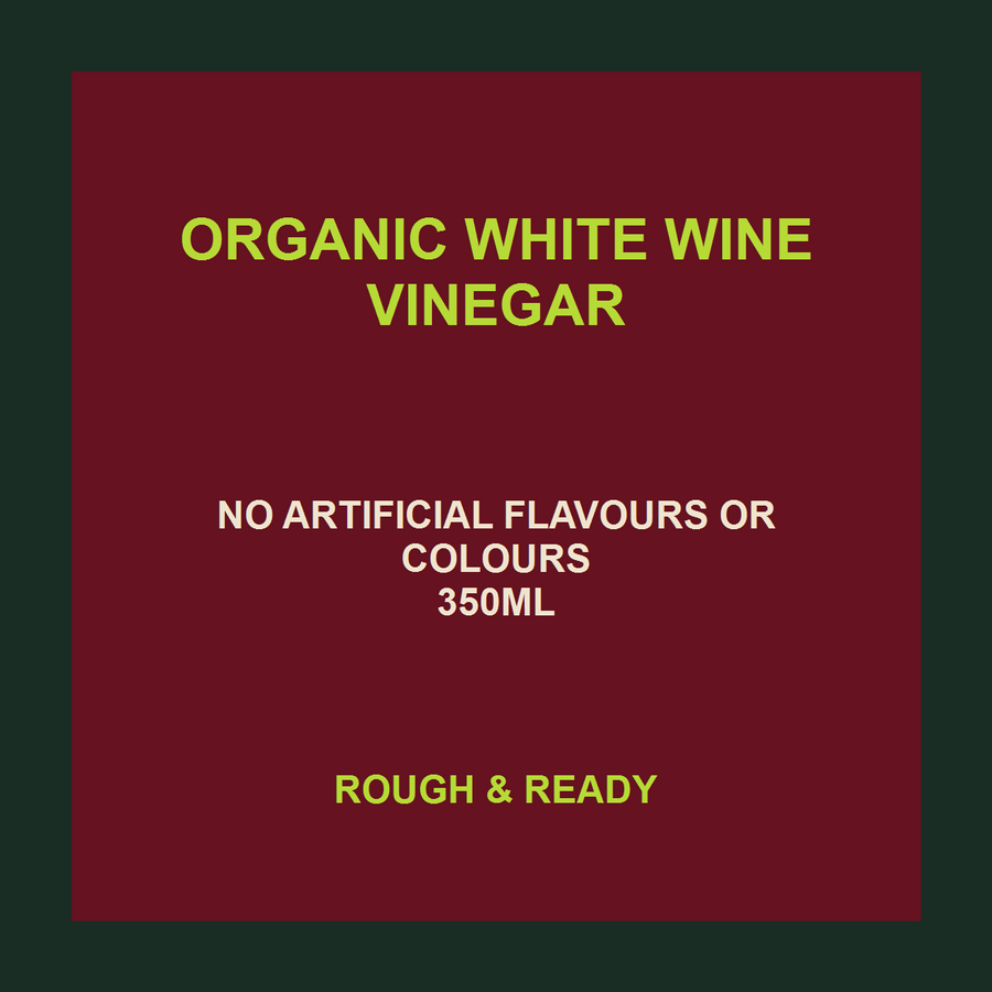 Organic white wine vinegar facts