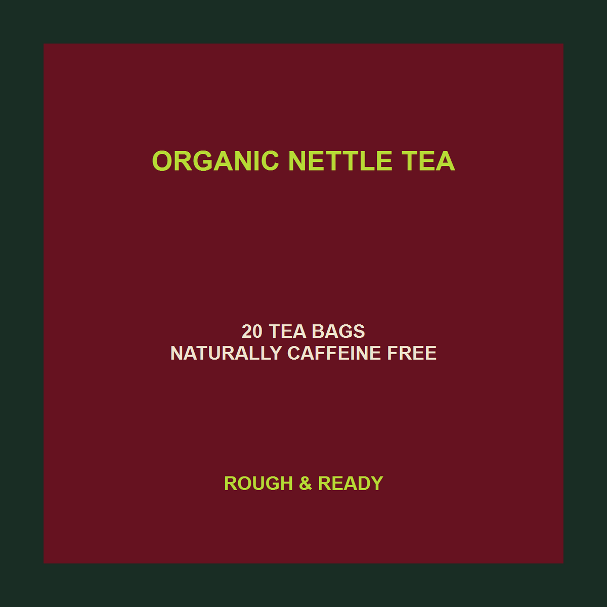 Clipper Organic Nettle Tea exact product facts