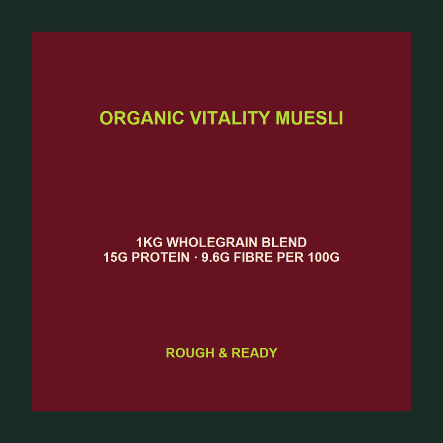 Infinity Foods Organic Vitality Muesli exact product facts