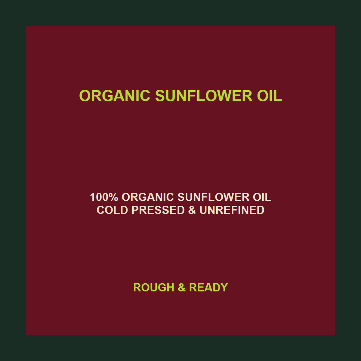 Clearspring Organic Sunflower Oil exact product facts
