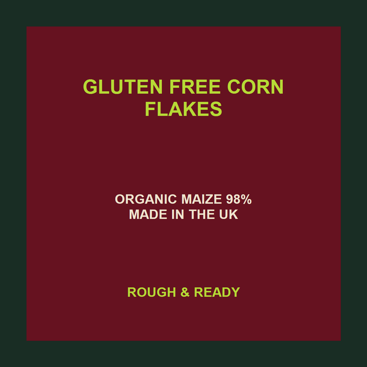 Freee Gluten Free Corn Flakes product facts