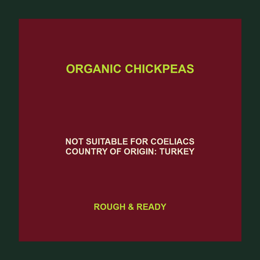 Infinity Foods Bulk Organic Chickpeas exact product facts
