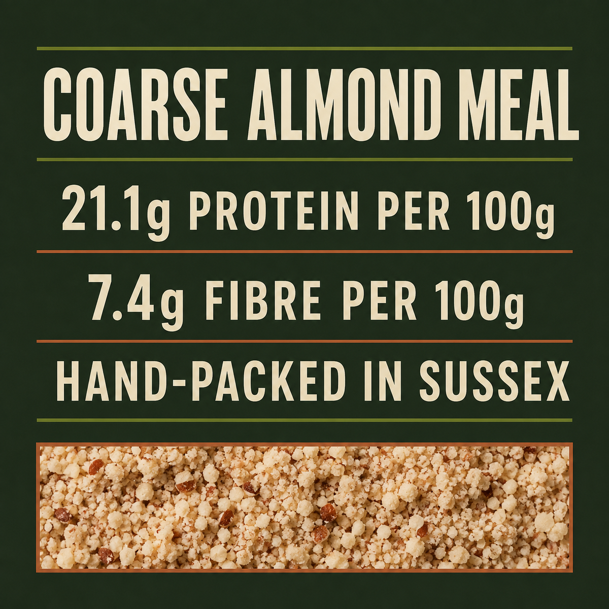Coarse Almond Meal – factual benefits