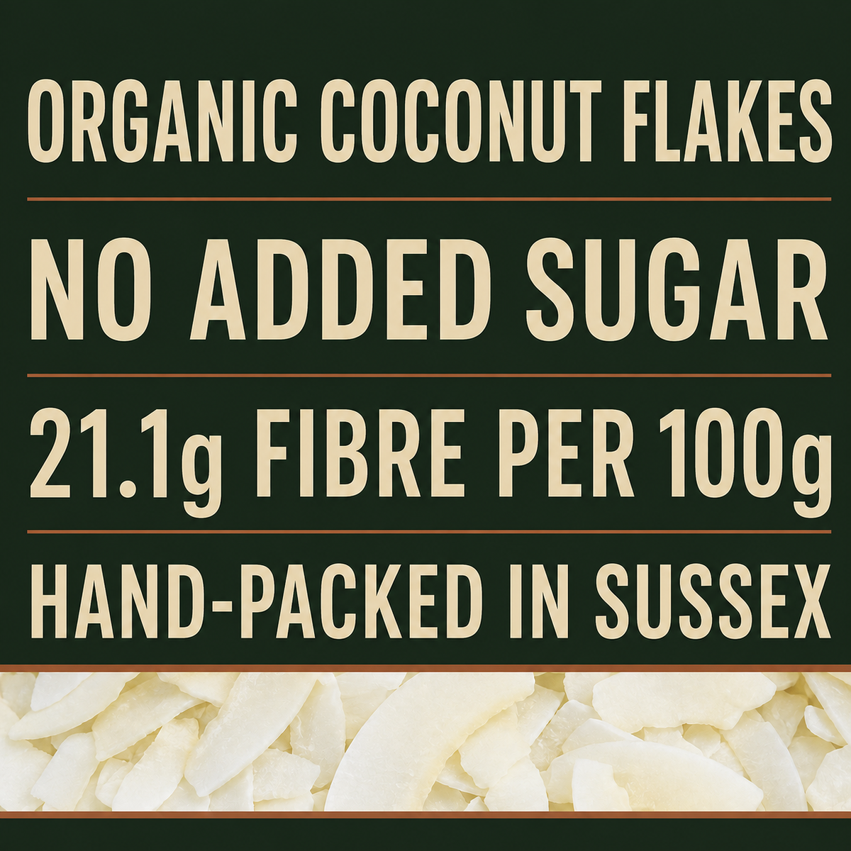Organic Coconut Flakes – factual benefits