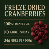 Freeze Dried Cranberries – factual benefits