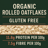 Infinity Foods Organic Gluten Free Rolled Oatflakes – factual benefits