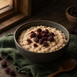 Freeze Dried Cranberries – porridge serving idea