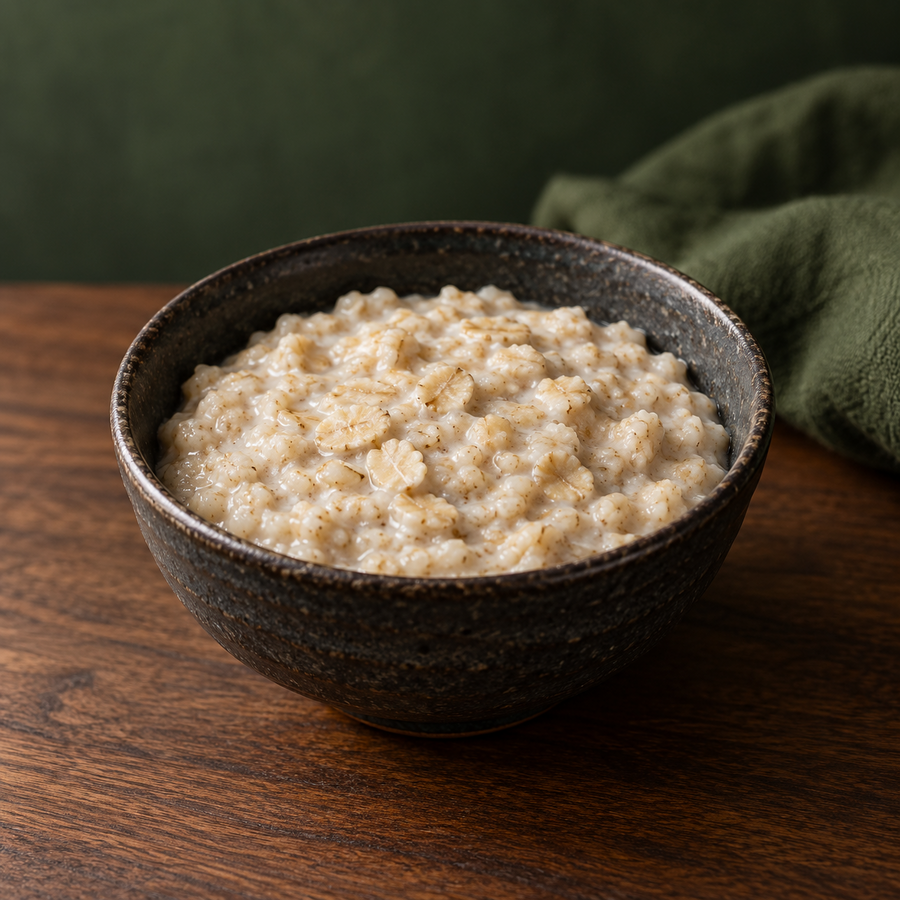 Infinity Foods Organic Barley Flakes serving suggestion