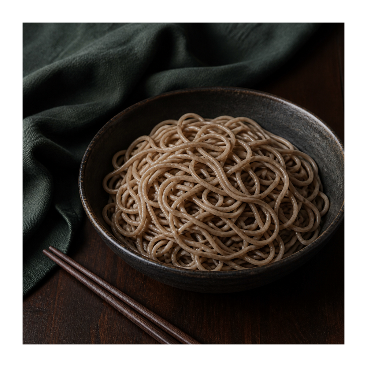 King Soba Organic Buckwheat Noodles serving suggestion