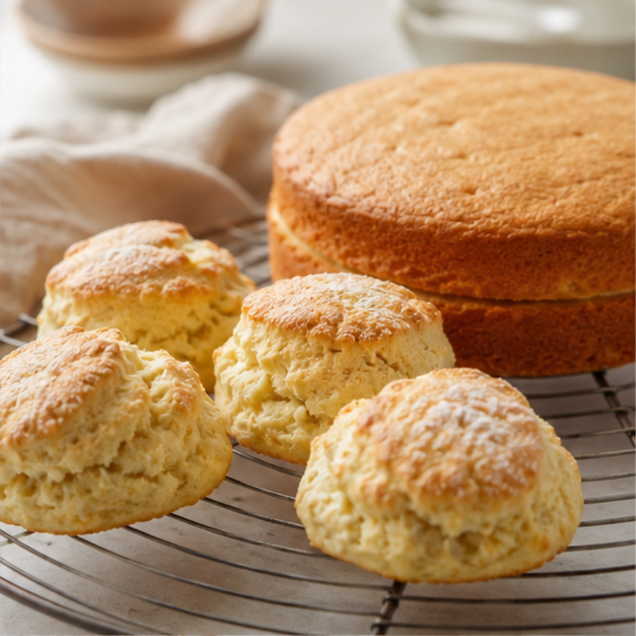 Freee Gluten Free Baking Powder serving suggestion