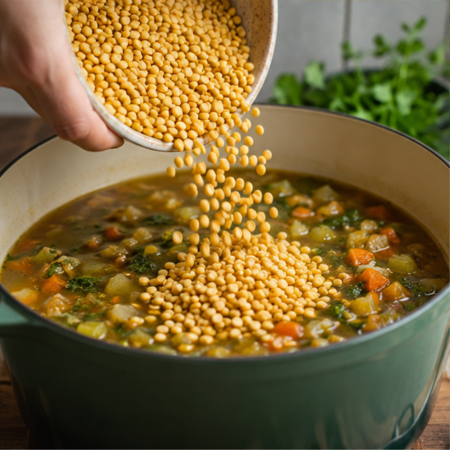Organic Split Yellow Peas practical use