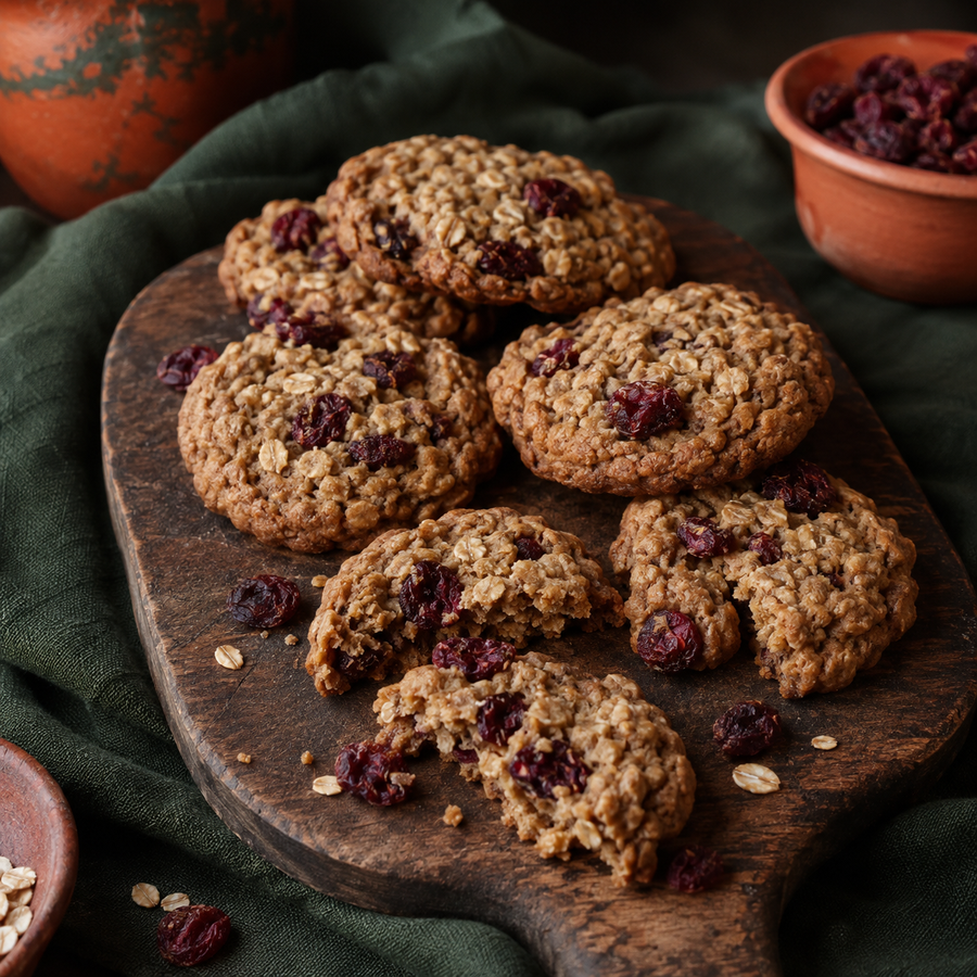 Freeze Dried Cranberries – cranberry oat cookies
