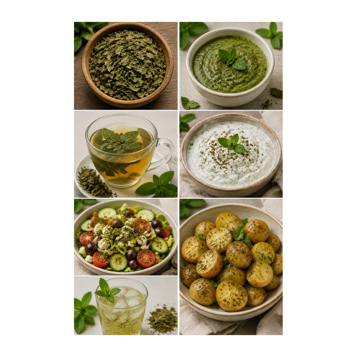 Hampshire Foods Chopped Dried Mint ways to enjoy