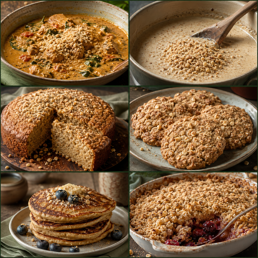 Coarse Almond Meal – six ways to use