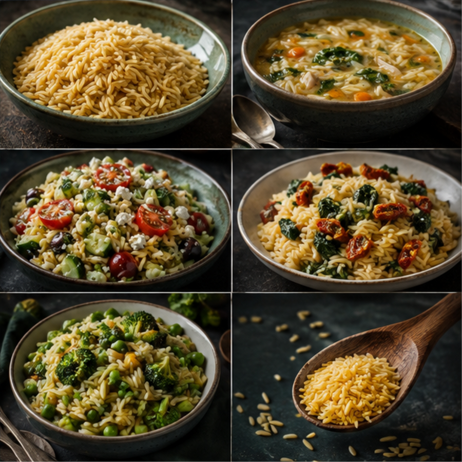 Infinity Foods Organic Orzo six ways to enjoy