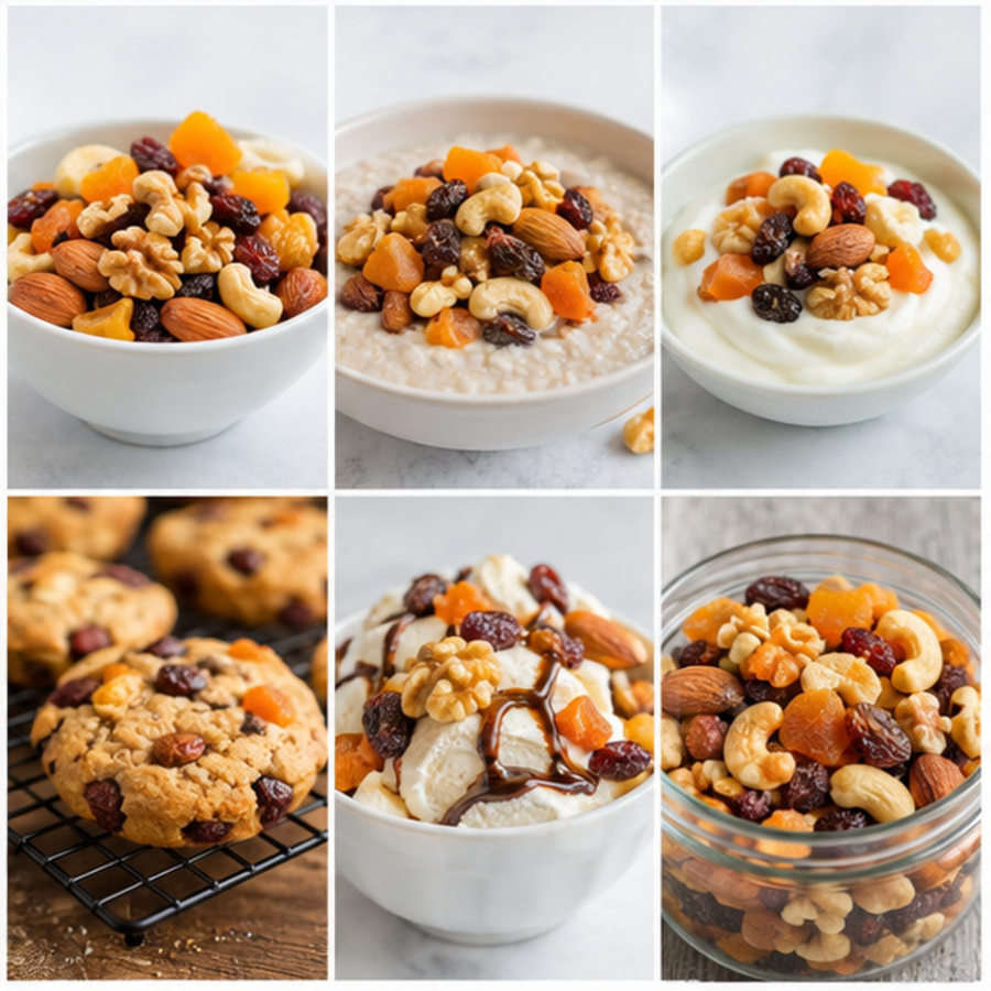 Infinity Organic Fruit & Nut Mix six ways to enjoy