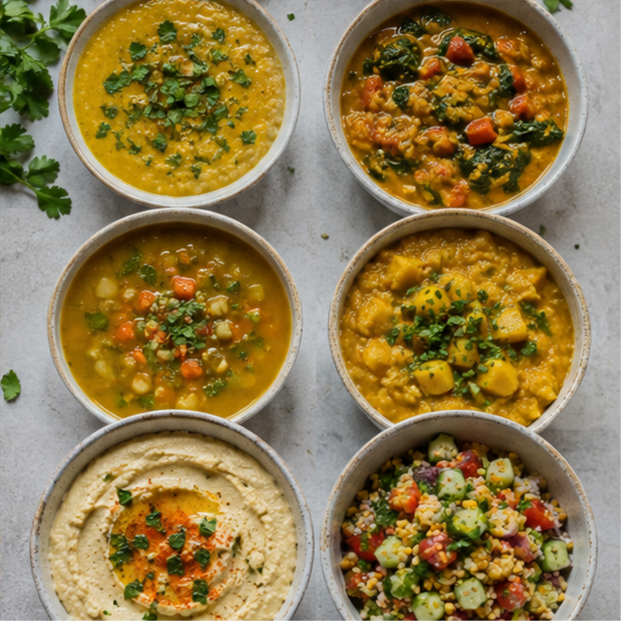 Organic Split Yellow Peas six ways to enjoy