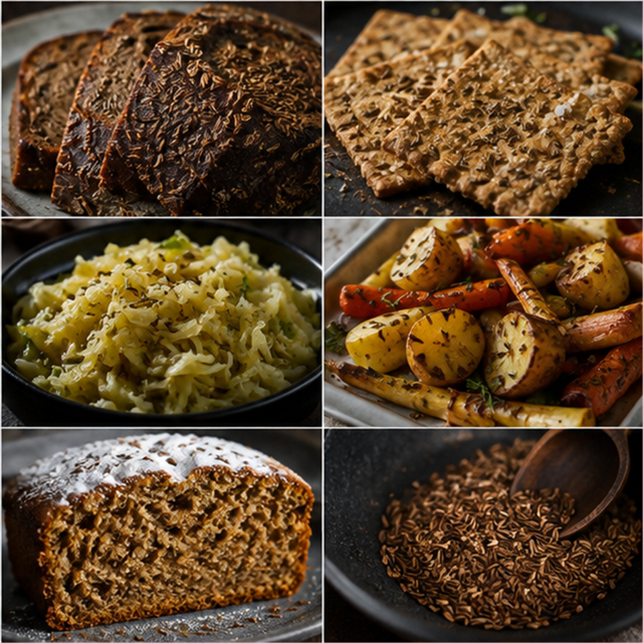 Infinity Foods Organic Caraway Seeds six ways to enjoy