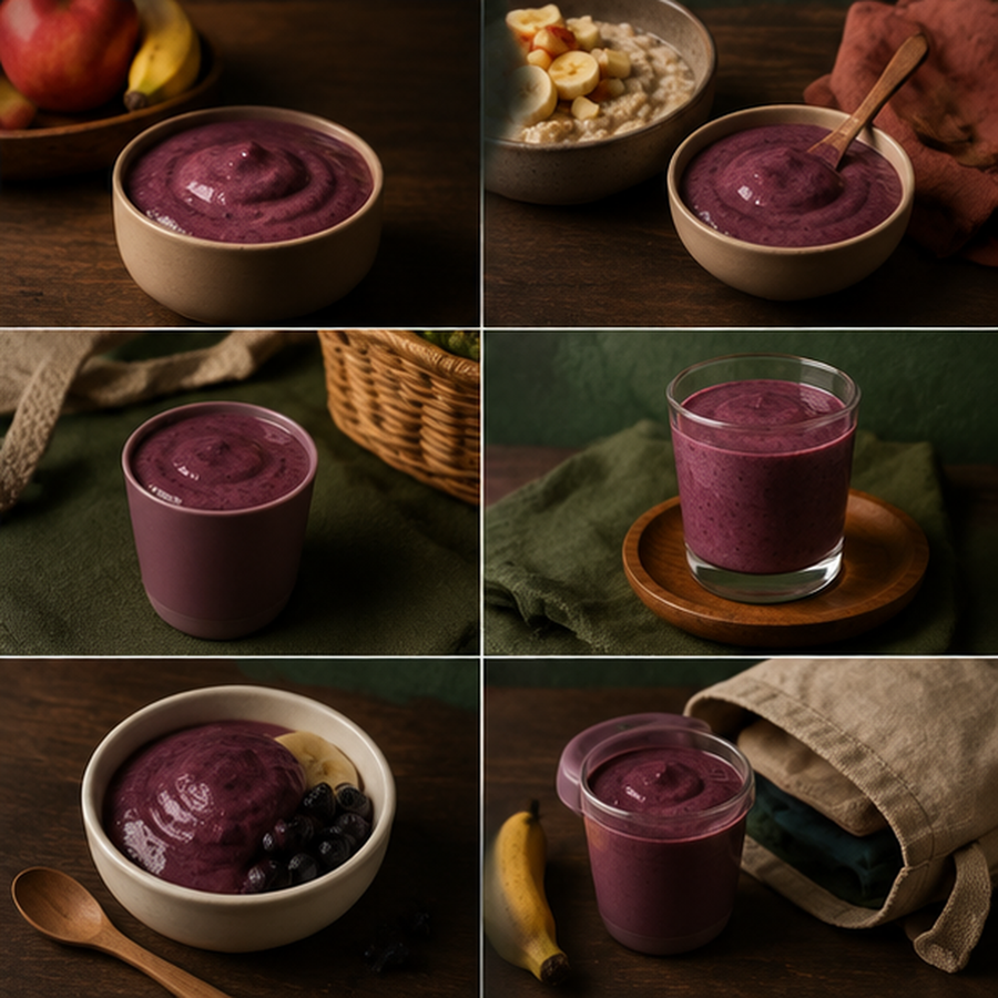 Six ways to enjoy Purple Smoothie
