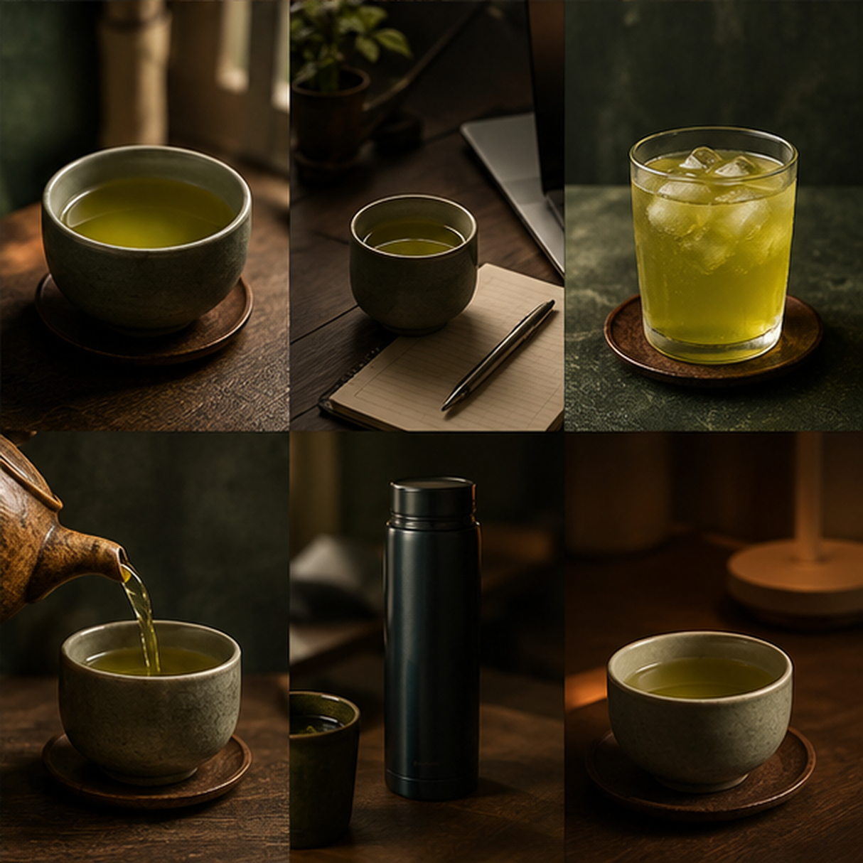 Six ways to enjoy matcha sencha tea