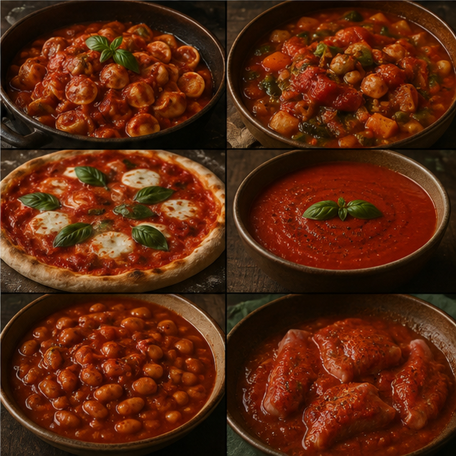 Six ways to enjoy tomato puree