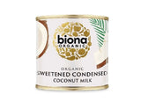 Authentic Biona Organic Coconut Condensed Milk pack