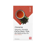 Clearspring Organic Oolong Semi-Fermented Blue Tea Bags (20 Bags)