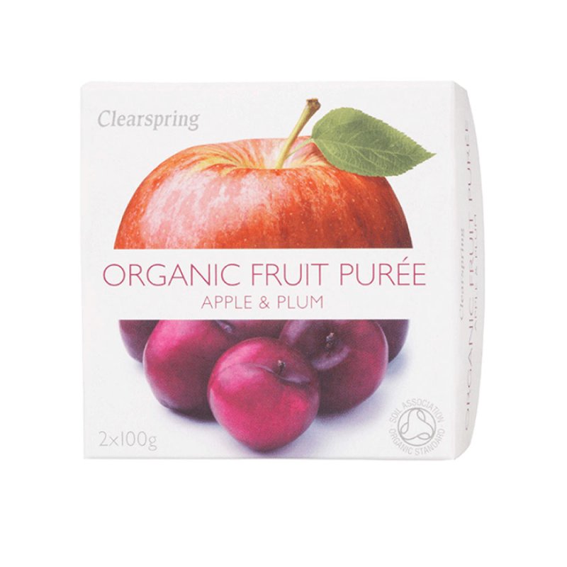 Clearspring Organic Apple & Plum Puree
