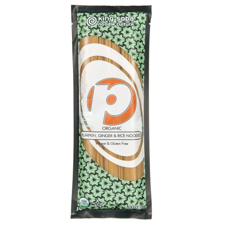 Organic Pumpkin/Ginger Brown Rice Noodles