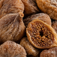 Close-up of dried figs with a focus on texture and color.