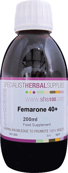 Authentic SHS Femarone drops bottle
