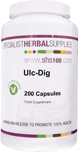 Specialist Herbal Supplies Ulc Dig Capsules authentic pack