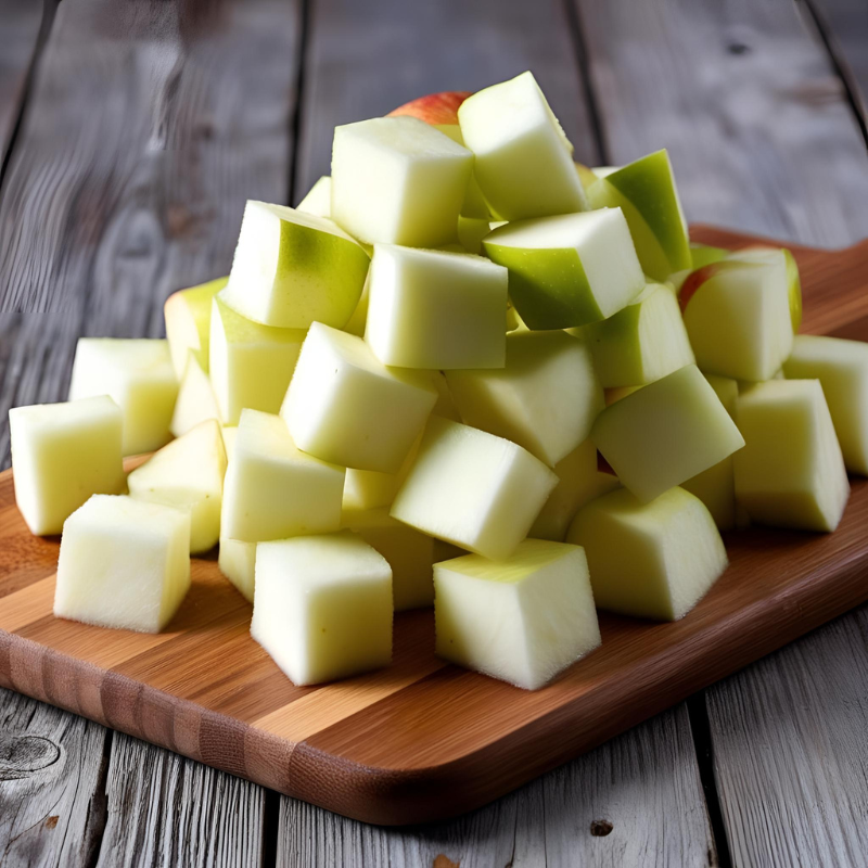 Freeze Dried Apple Cubes